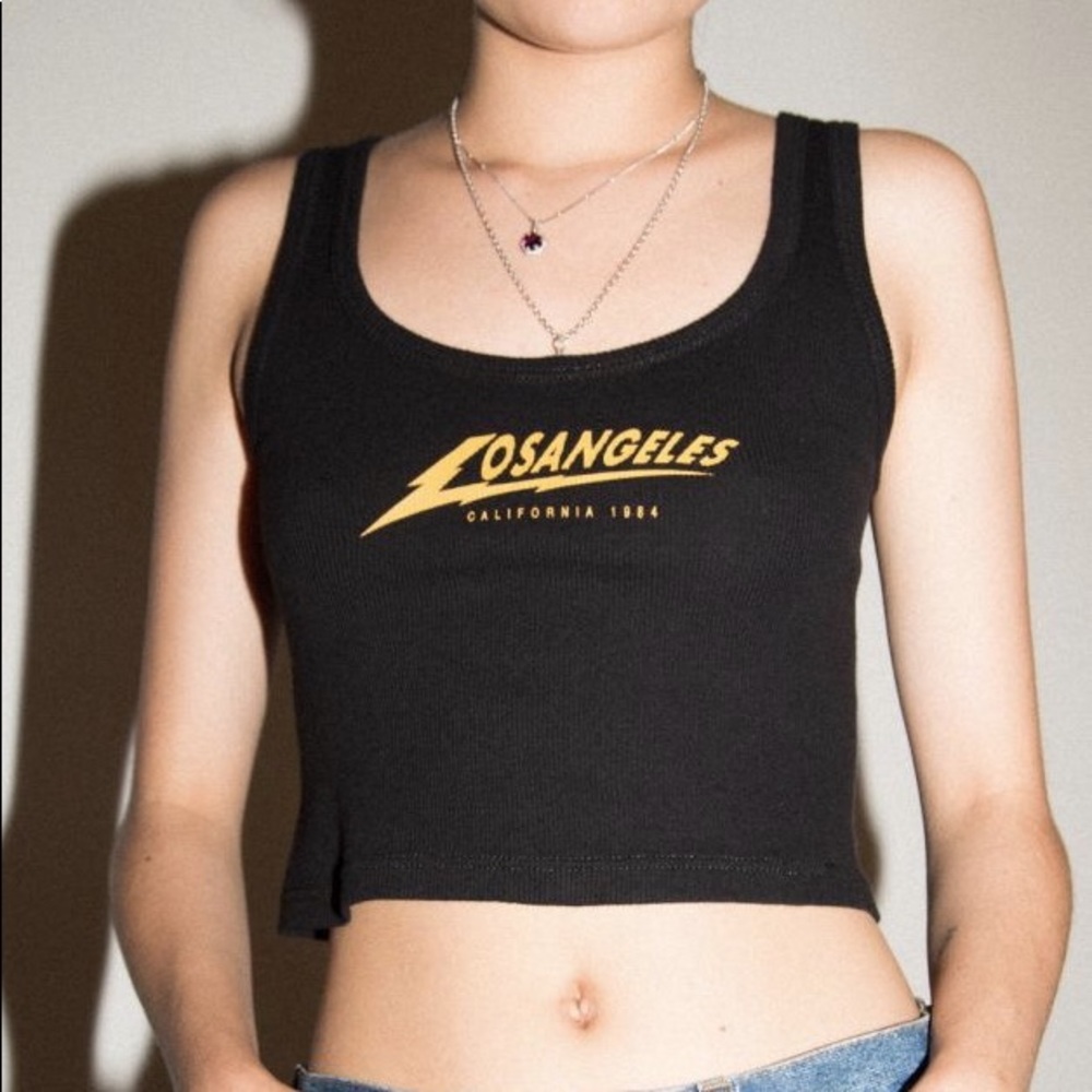 Brandy Melville Sheena Lightning Los Angeles Tank